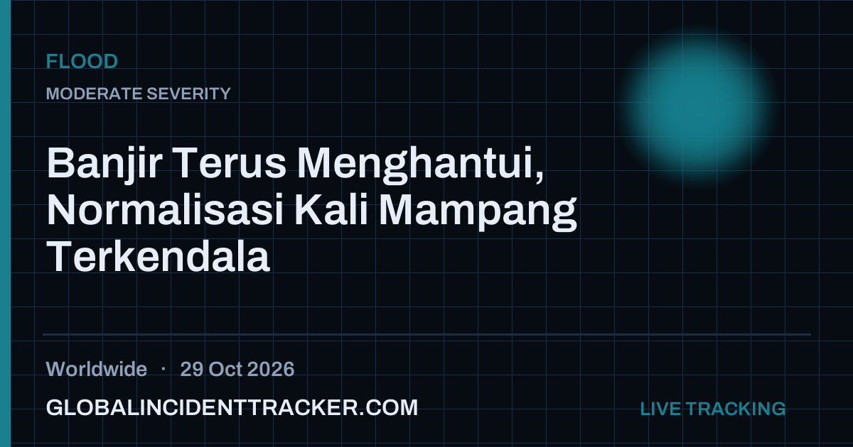 Flood incident in worldwide on 29 October 2026 — Global Incident Tracker report card