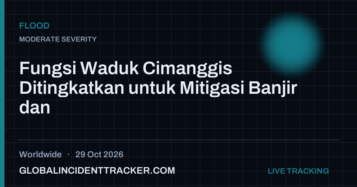 Flood incident in worldwide on 29 October 2026 — Global Incident Tracker report card