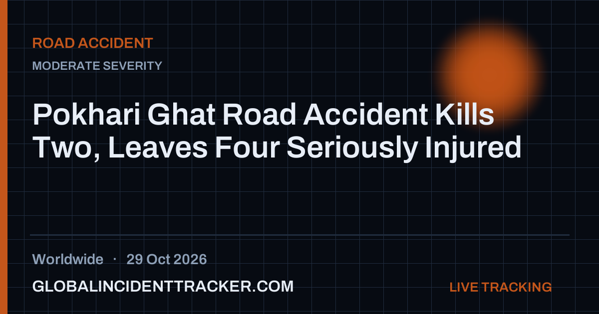Road Accident incident in worldwide on 29 October 2026 — Global Incident Tracker report card