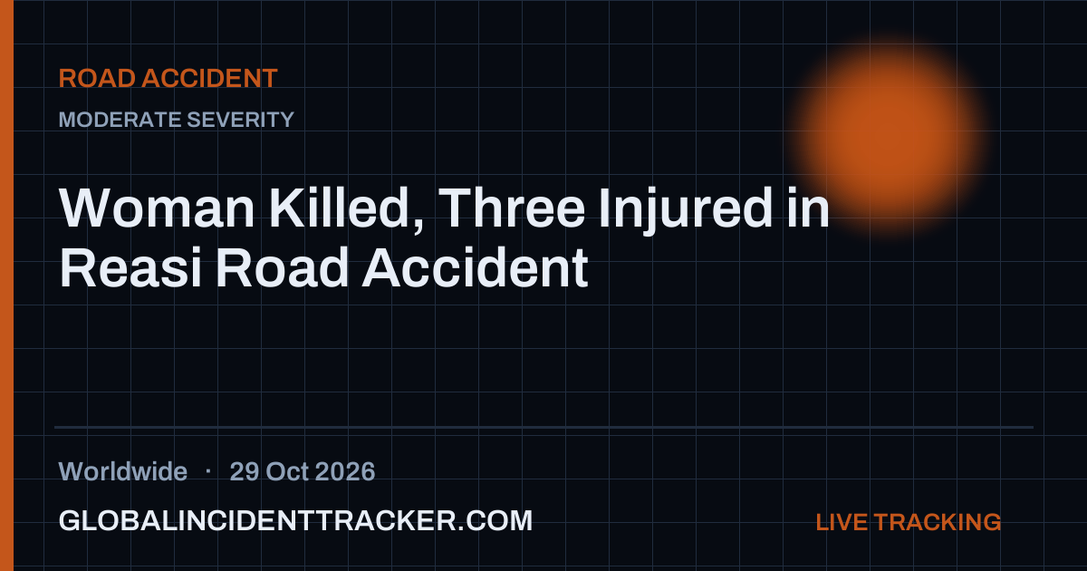 Road Accident incident in worldwide on 29 October 2026 — Global Incident Tracker report card