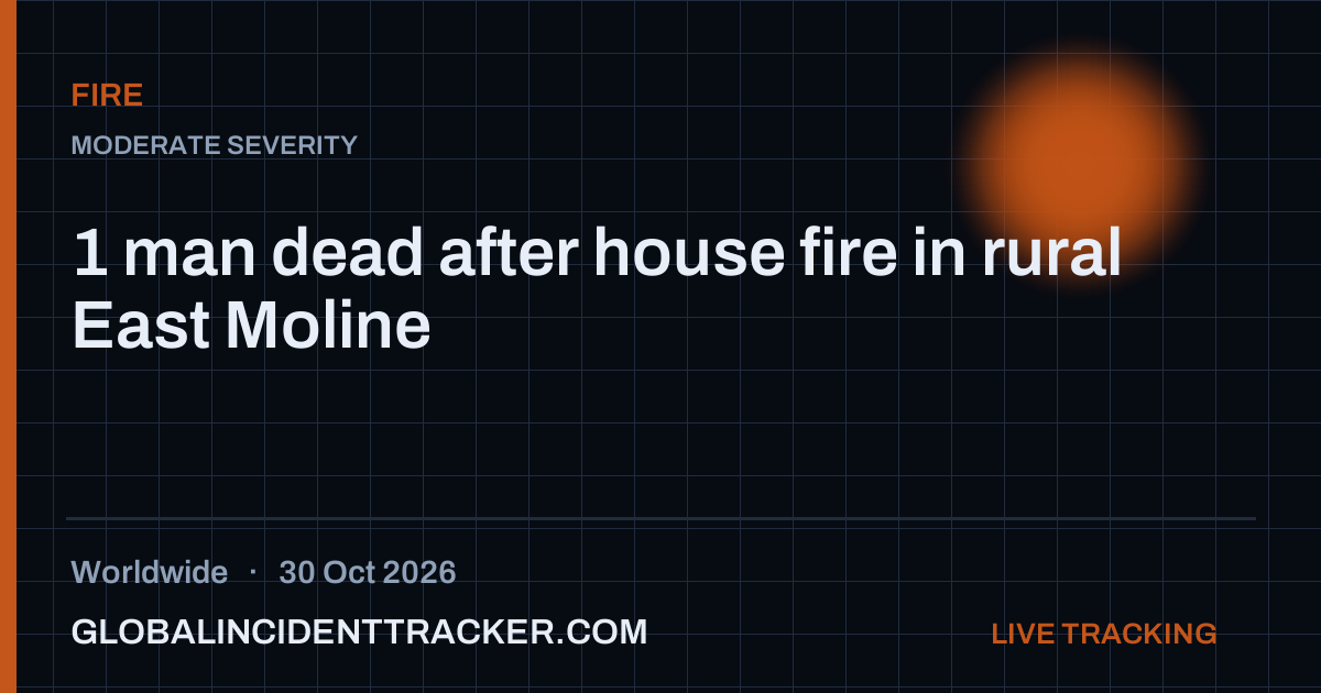 Fire incident in worldwide on 30 October 2026 — Global Incident Tracker report card