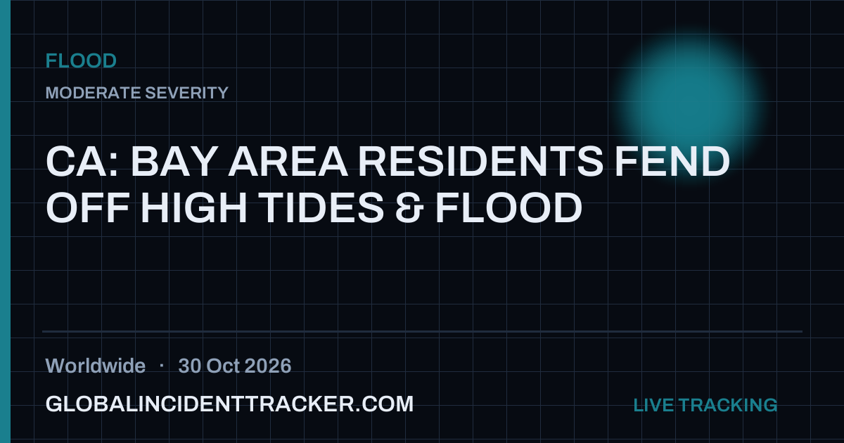 Flood incident in worldwide on 30 October 2026 — Global Incident Tracker report card