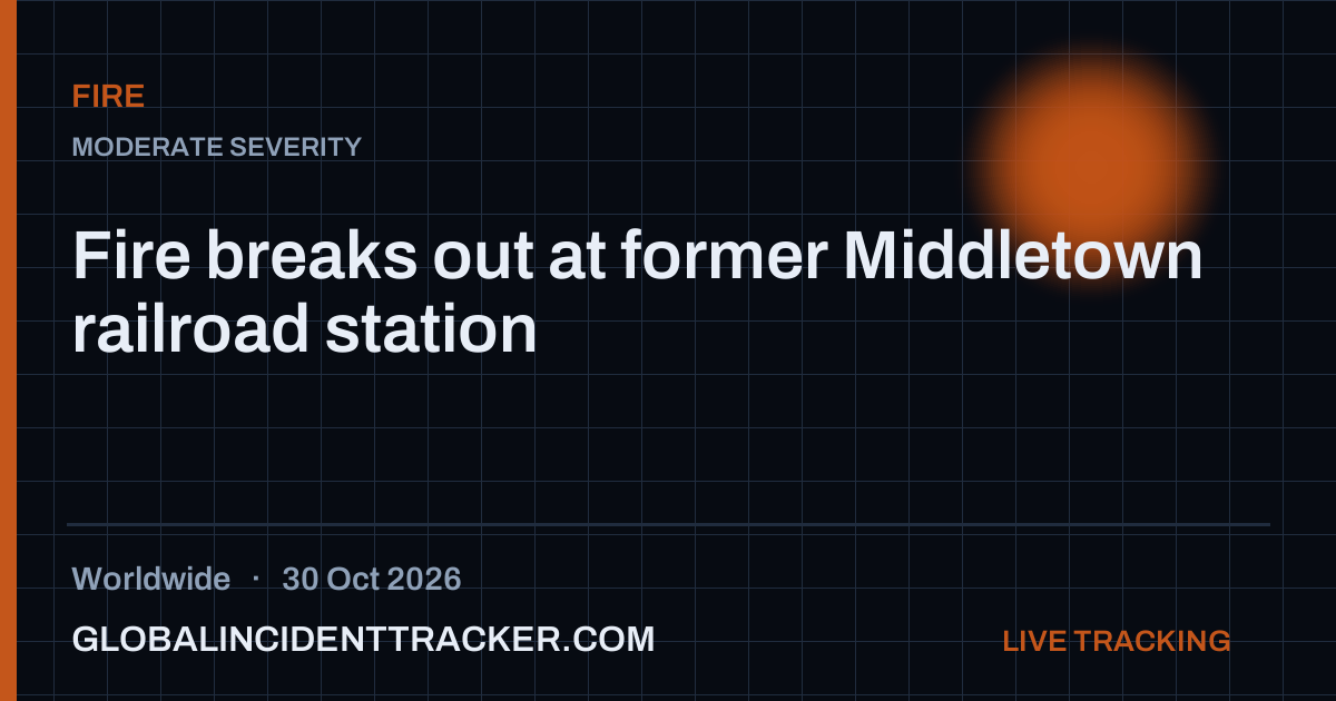Fire incident in worldwide on 30 October 2026 — Global Incident Tracker report card