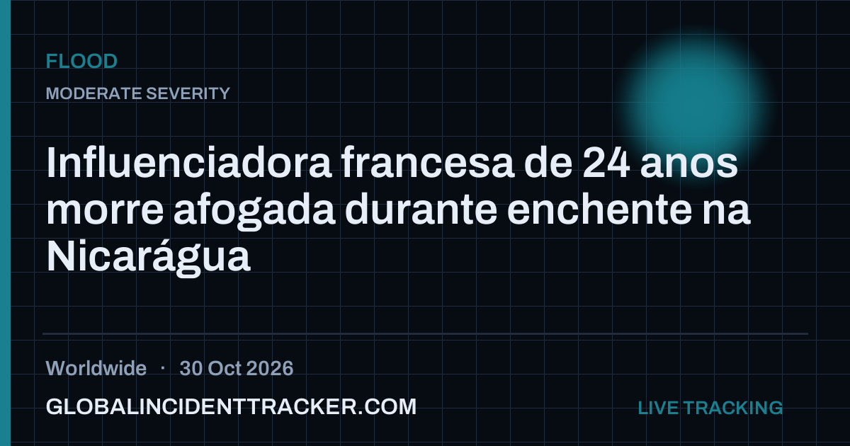 Flood incident in worldwide on 30 October 2026 — Global Incident Tracker report card