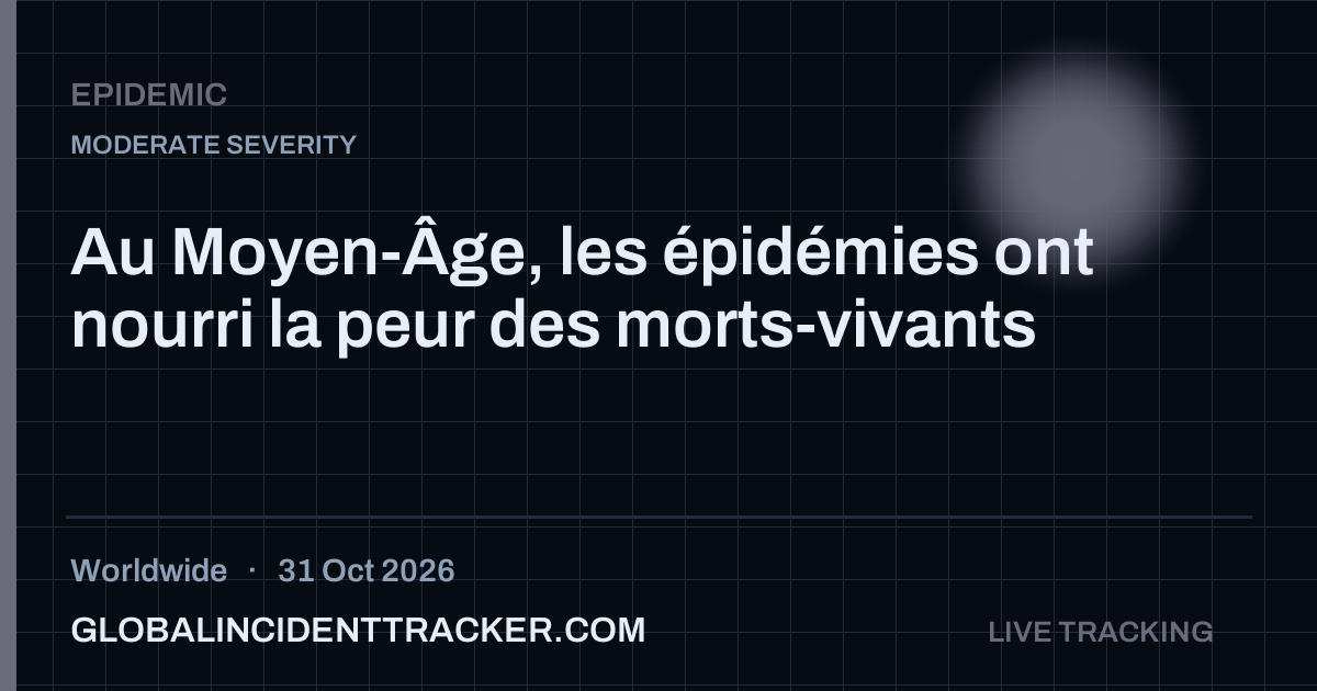 Epidemic incident in worldwide on 31 October 2026 — Global Incident Tracker report card