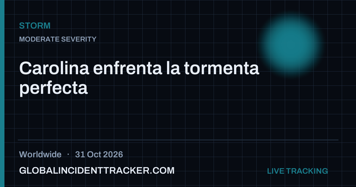 Storm incident in worldwide on 31 October 2026 — Global Incident Tracker report card