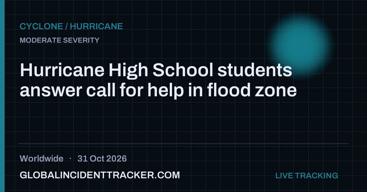 Cyclone / Hurricane incident in worldwide on 31 October 2026 — Global Incident Tracker report card