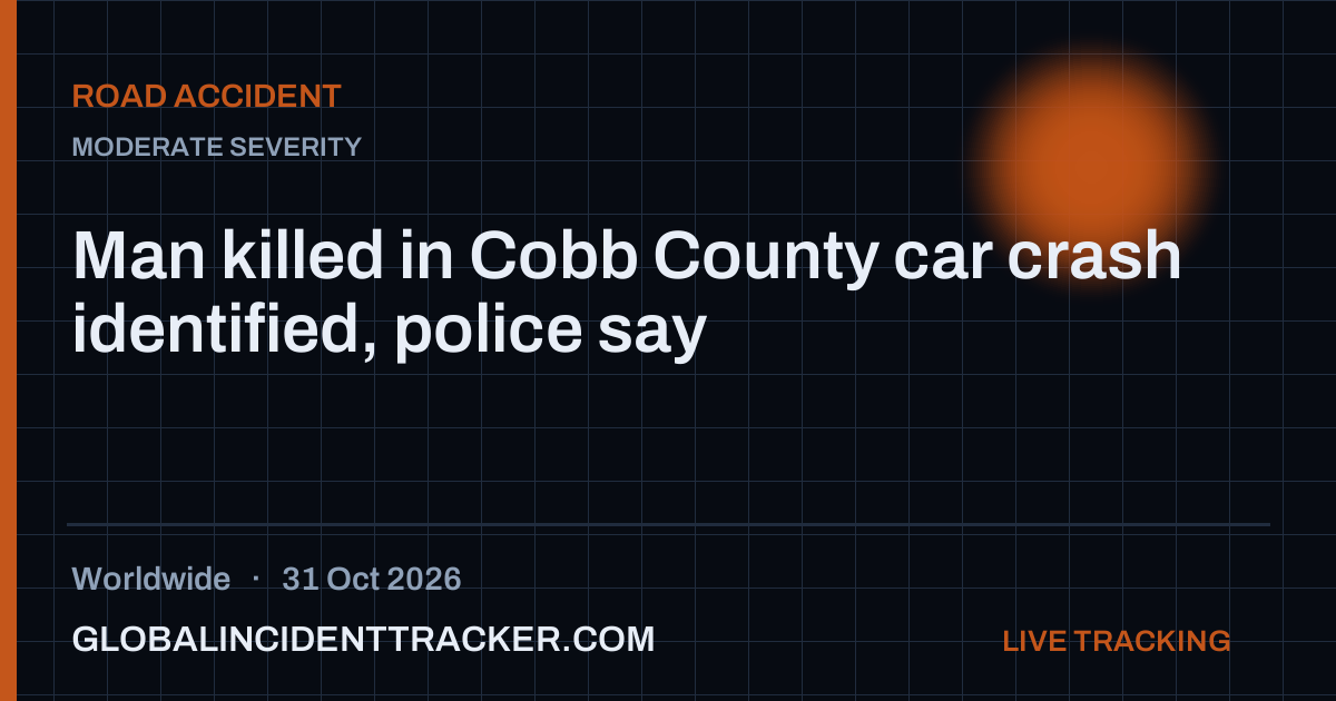 Road Accident incident in worldwide on 31 October 2026 — Global Incident Tracker report card
