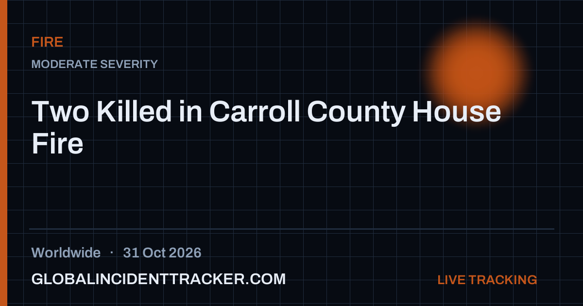 Fire incident in worldwide on 31 October 2026 — Global Incident Tracker report card