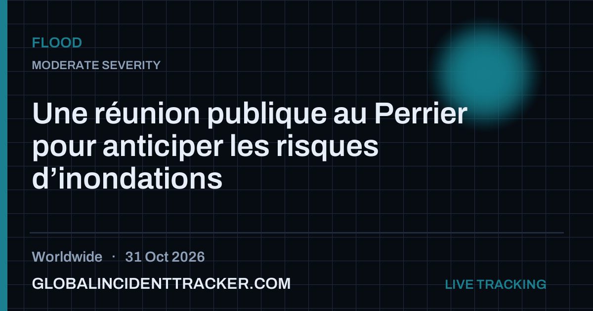 Flood incident in worldwide on 31 October 2026 — Global Incident Tracker report card