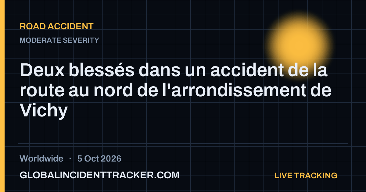 Road Accident incident in worldwide on 5 October 2026 — Global Incident Tracker report card