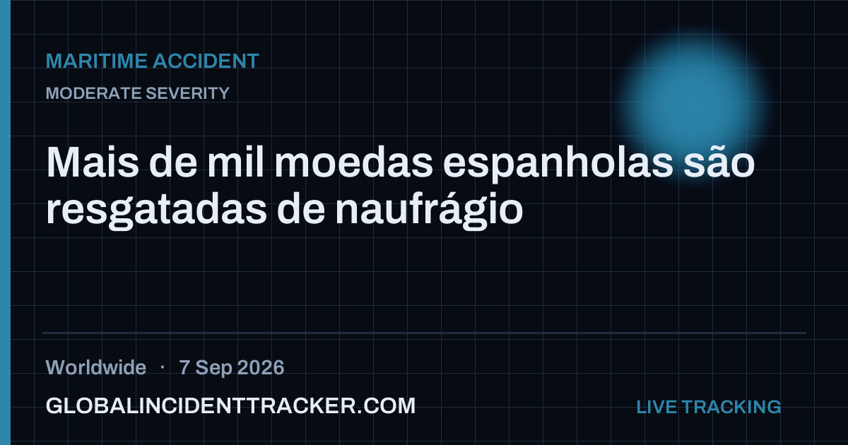 Maritime Accident incident in worldwide on 7 September 2026 — Global Incident Tracker report card
