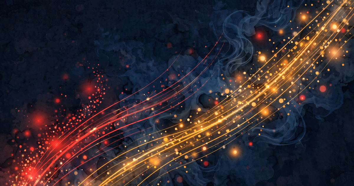 Abstract cover art for the Diwali firecracker safety guide