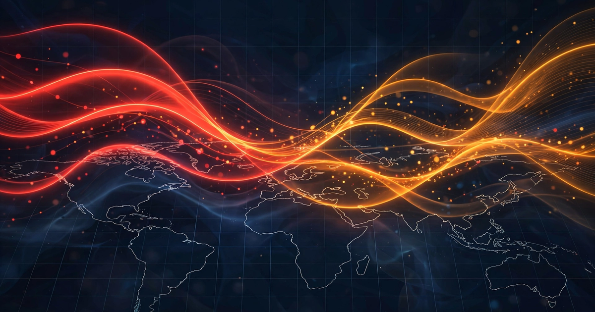 Abstract illustration for the DRC Ebola outbreak explainer